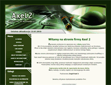 Tablet Screenshot of elektronika.axel2.pl